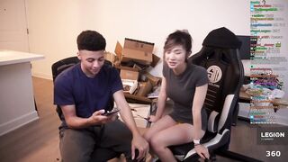 LEENA UPSKIRT MYTH TWITCH STREAM VIDEO