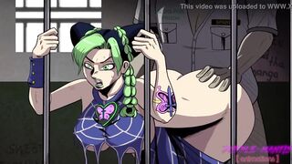 Jolyne Kujo Gets her Thicc Ass Interrogated (Jojo's Bizarre Adventure Commission)