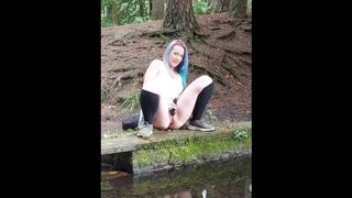 Squirting in a Stream