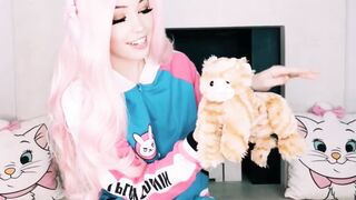 Belle Delphine Plays with her PUSSY