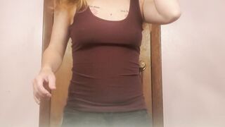 New Angle Hoping to Catch Sister in Law Breast Pumping before Shower Again. PT2