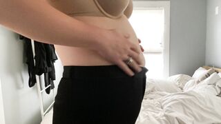 Flabby Belly Girl too Fat for Size 12