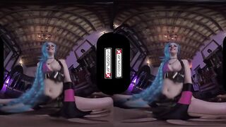 LOL Jinx XXX Cosplay VR - League of Legends Forbidden Raw and Uncensored