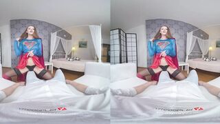 Teen Babe Sybil A As SUPERGIRL Apologizes With Her Wet Pussy XXX Parody