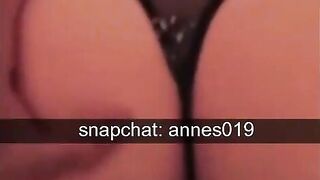 POV leaked Snapchat sex Hot big ass doggy style