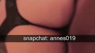 POV leaked Snapchat sex Hot big ass doggy style