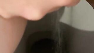 Lesbian Girl Desperate to Pee Can’t Hold it