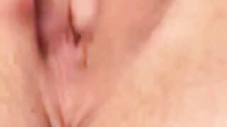 CLOSEUP Rubbing Lactating Breast Milk down my Body & into my Wet Pussy. Listen to how Wet I am OMG