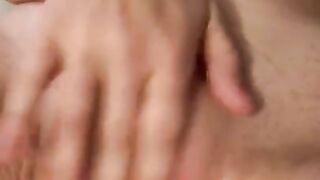 CLOSEUP Rubbing Lactating Breast Milk down my Body & into my Wet Pussy. Listen to how Wet I am OMG