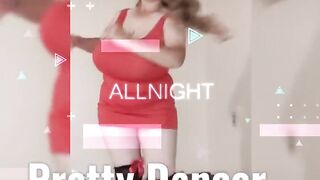 Dance with Red Dress