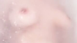 nadjouamagui big tits and curvy body masturbation bath