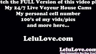 Behind the scenes porn VLOG of femdom cosplay SPH cuckolding & lots more unscripted candid moments of daily life - Lelu Love