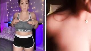 Lovely Tiktok Slut is Total Breeding Material ;)