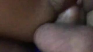 Hitting Latina from behind Pussy Cum Visible