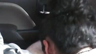 Escort Skinny Latina Sucking Cock in Car