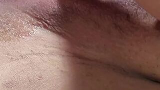 Thick and Wet Desi Wife's Pussy Close Up. Indian Wifes Pussy Fingered