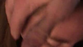 Amateur Ex GF Pierced Tongue Sucking my Cock