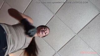 Maria Marley mixed martial arts femdom topless POV Beatdown