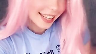 Belle Delphine Flashes her Tits