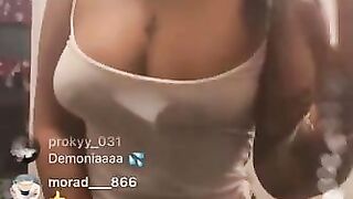 Tits and Camel Toe on Instagram Live