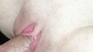 Creampie in a Beautifull Pink little Pussy