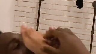 Tik Tok Interacial Stinky Foot Worship Foot Fetish Toe Sucking