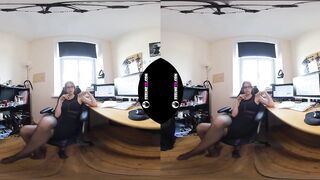 Margarita horny teen virtual 3d strip in my office