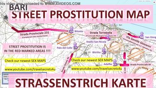 Bari, Italy, Italia, Italien, Sex Map, Street Prostitution Map, Massage Parlours, Brothels, Whores, Escort, Callgirls, Bordell, Freelancer, Streetworker, Prostitutes, Blowjob, Teen