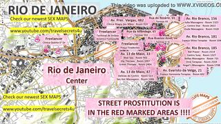 Rio de Janeiro, Brazil, Sex Map, Street Prostitution Map, Massage Parlours, Brothels, Whores, Escort, Callgirls, Blowjob, Teens, Bordell, Freelancer, Streetworker, Prostitutes