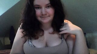 Chubby Teen Girl Skypes you and wants to Watch you Jerk off