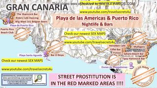 Las Palmas, Gran Canaria, Sex Map, Street Prostitution Map, Massage Parlours, Brothels, Whores, Escort, Callgirls, Bordell, Freelancer, Streetworker, Prostitutes, Latinas