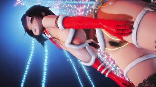 Mmd Ruby Rose Rwby Bikini Santa