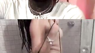 WHITE GIRL GROUPIE PUTS ON a SHOW FOR RAPPER GOLD GAD ON INSTAGRAM LIVE