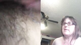 Cum in jjNwilly’s face, Skype