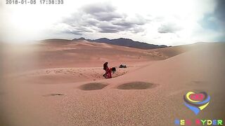 Rex Ryder XXX | Rex Creampies inside Zoey Pussy at Sand Dunes | Outdoor Fucking