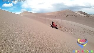 Rex Ryder XXX | Rex Creampies inside Zoey Pussy at Sand Dunes | Outdoor Fucking