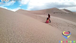 Rex Ryder XXX | Rex Creampies inside Zoey Pussy at Sand Dunes | Outdoor Fucking