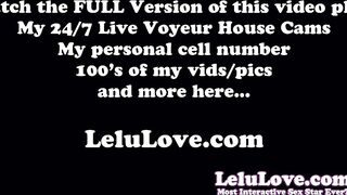 Amateur pornstar reveals behind the scenes eating & dancing & strap-on JOI dick rates asshole spreads & lots more - Lelu Love