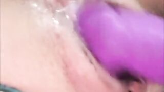 Horny Wife Plays with herself and Squirts