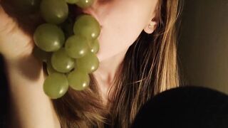 Food fetish ASMR Mouth Sounds and Moaning Teen