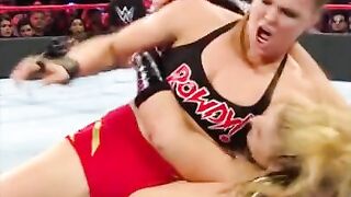 Ronda Rousey jerkoff challenge