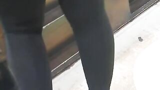 Schoolgirl Step Mom Fucked through Ripped Jeans by Step Son in Mall