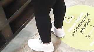 Schoolgirl Step Mom Fucked through Ripped Jeans by Step Son in Mall