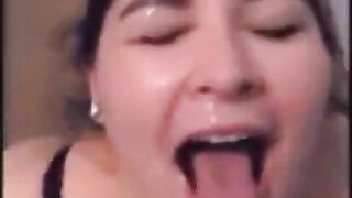 Joyful Cumshots on her face - Pack 1 (Compilation)