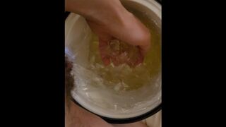 POV Piss in the Hotel Ice Bucket