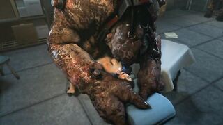 ashley and femshep getting fucked by monsters hot