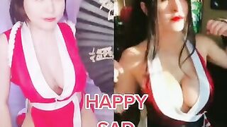 King of Fighter Mai Shiranui Cosplay MMD