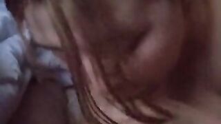 POV Morning Blowjob and Throatpie Cumshot!