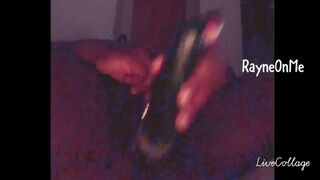 Small BBW Squirting on Cucumber