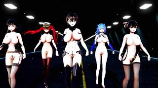 Mmd Azur Lane Sexy MILF Hot and Sexy 3d Hentai